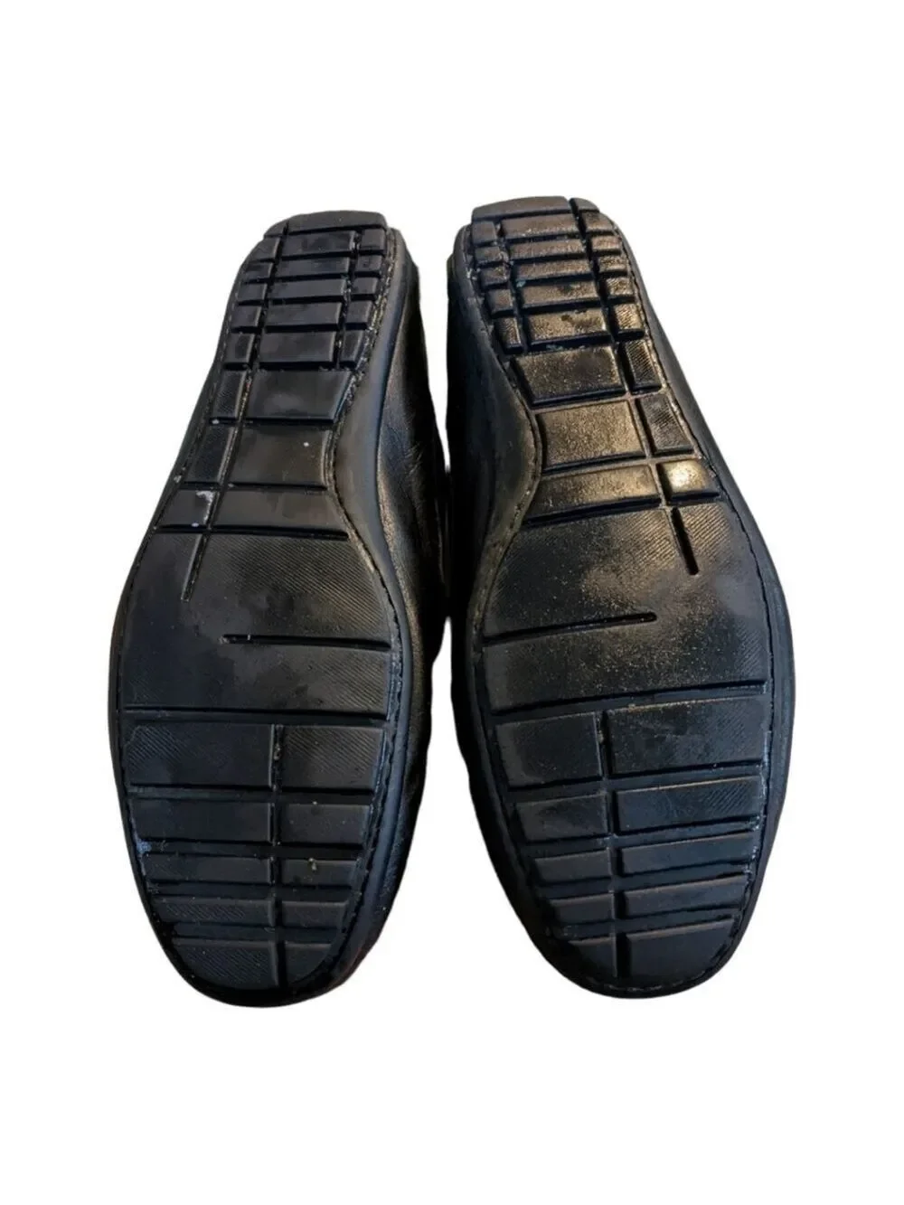 Cardiff Black Handmade Portuguese leather driving shoes Size 12.5 Comfort Luxe